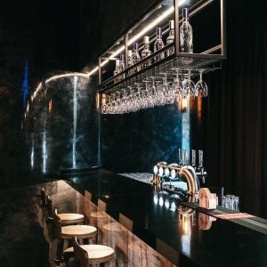 Lounge nebo bar v ubytování Hotel Weneda