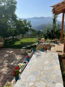 Nespecifikovaný výhled na hory nebo výhled na hory při pohledu z bed and breakfast