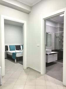 Postel nebo postele na pokoji v ubytování Hotel New York