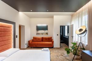 Postel nebo postele na pokoji v ubytování Apartamenty Przy Plaży Klif