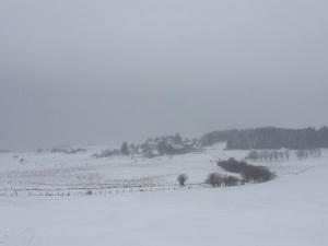 Comptoir d aubrac v zimě