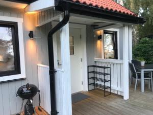 Balkón nebo terasa v ubytování Tobisborg 1 Simrishamn