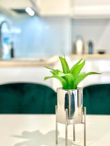 Fotografia z galérie ubytovania Modern Green Apartment v Krakove + 4 fotografie