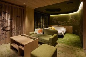 Гостиная зона в Yatomi Hotel Nuqu Natural Hot Spring