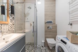 Kúpeľňa v ubytovaní Lead Apartment