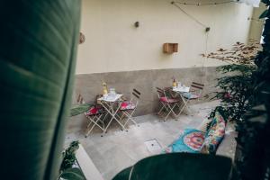 Χώρος καθιστικού στο Dimora Fantasia Charme B&B