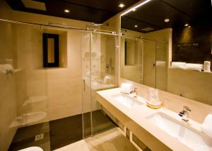 Kúpeľňa v ubytovaní Hotel Barrameda