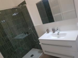 Koupelna v ubytování Casa di Kiki