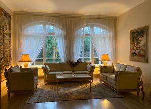 Posezení v ubytování Karle Hotel