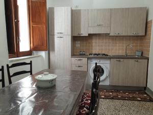A kitchen or kitchenette at Il Gaza
