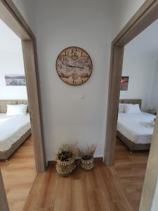 Łóżko lub łóżka w pokoju w obiekcie Villa Fer Forze you have the feeling of your own holiday home