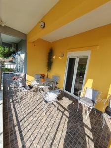 Balkon lub taras w obiekcie Villa Fer Forze you have the feeling of your own holiday home