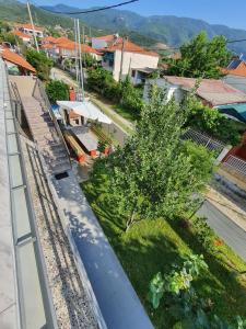 Widok na góry z tego domu wakacyjnego