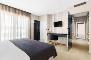 Postel nebo postele na pokoji v ubytování Villa Dafna + 31 fotografií