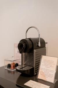a model of a toaster sitting on top of a table at Lanna Bonita Boutique Hotel in Chiang Mai