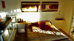Кровать или кровати в номере LA PEDRERA - ESPECTACULARES VISTAS - Carlos Paz - Córdoba - Argentina