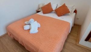 Postel nebo postele na pokoji v ubytování Seaview apartment Primošten
