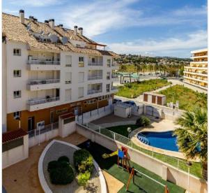 Bazén v ubytování Moraira Calamora nebo v jeho okolí