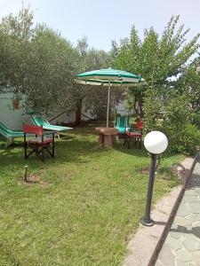 Zahrada ubytování 18 Via Sa Salina PORTOPINO