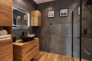 Kúpeľňa v ubytovaní Apartamenty Świnoujście - Kormoran + 37 fotografií