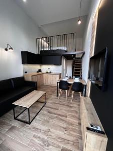 Kuchyňa alebo kuchynka v ubytovaní Property Apart - plac Jana Pawla II Centrum