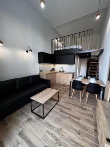 Kuchyňa alebo kuchynka v ubytovaní Property Apart - plac Jana Pawla II Centrum