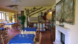 En restaurant eller et andet spisested på Hotel Valle dell' Oro