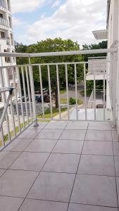 Balkon lub taras w obiekcie Apt with 6 single beds