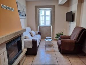 A seating area at Casa Amarela