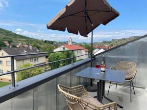 Balkon ili terasa u objektu Weingut & Straußwirtschaft Vogel