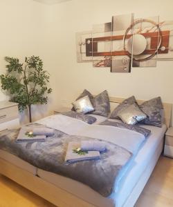Posteľ alebo postele v izbe v ubytovaní Ferienwohnung Andrejcic