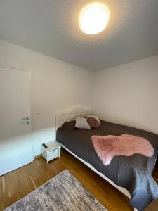En eller flere senger på et rom på Apartman Sisters
