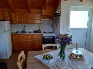 A kitchen or kitchenette at Traditional house in Akamatra square