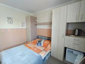Postel nebo postele na pokoji v ubytování U Zajączka