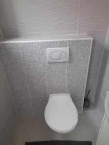 A bathroom at Apartmany Diana