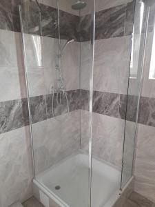A bathroom at Apartmany Diana