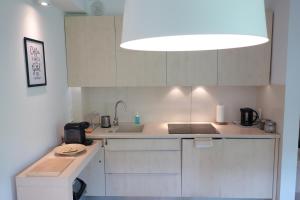 Kuchyňa alebo kuchynka v ubytovaní Apartament Bukovy Wisła