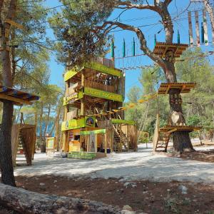 Children's play area sa Histria apartment with own private pool near the beach