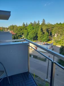 Balkón alebo terasa v ubytovaní Apartamenty Bartoszyce 2