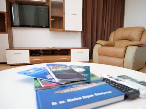 TV a/nebo společenská místnost v ubytování Apartments Vlade