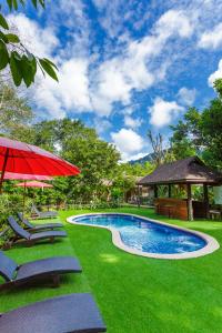 Swimmingpoolen hos eller tæt på Khao Sok Cabana Resort