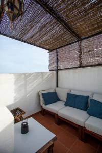 A seating area at Palm House 10
