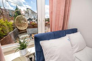 Balkón alebo terasa v ubytovaní Apartament Natalia