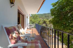 Balkón nebo terasa v ubytování Un paraíso en la Costa Brava
