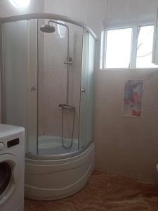 Koupelna v ubytování BIS-A Guesthouse