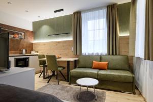 A kitchen or kitchenette at Villa Fauster Pustrabase
