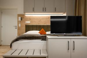 A kitchen or kitchenette at Villa Fauster Pustrabase