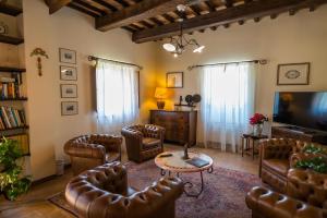 TV a/nebo společenská místnost v ubytování Hotel & SPA L'Antico Forziere