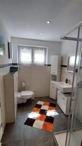Koupelna v ubytování Ferienwohnung Fovere