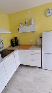 Kuchyň nebo kuchyňský kout v ubytování Ferienwohnung Fovere